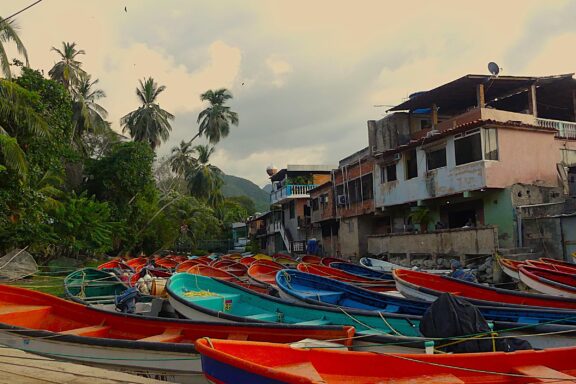 boats at choroni